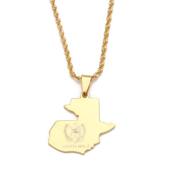 stainless steel trendy guatemala map pendant necklace map of guatemala chain jewelry, Silver
stainless steel trendy guatemala map pendant necklace map of guatemala chain jewelry, Silver