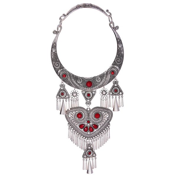 national style retro pendant women's necklace miao silver female collar performance accessories bijuteria wholesale
national style retro pendant women's necklace miao silver female collar performance accessories bijuteria wholesale