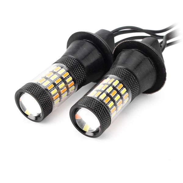 2pcs t20 7440 w21w 4014 60smd white+amber daul color switchback canbus no error turn signal drl brake sled light bulbs
2pcs t20 7440 w21w 4014 60smd white+amber daul color switchback canbus no error turn signal drl brake sled light bulbs