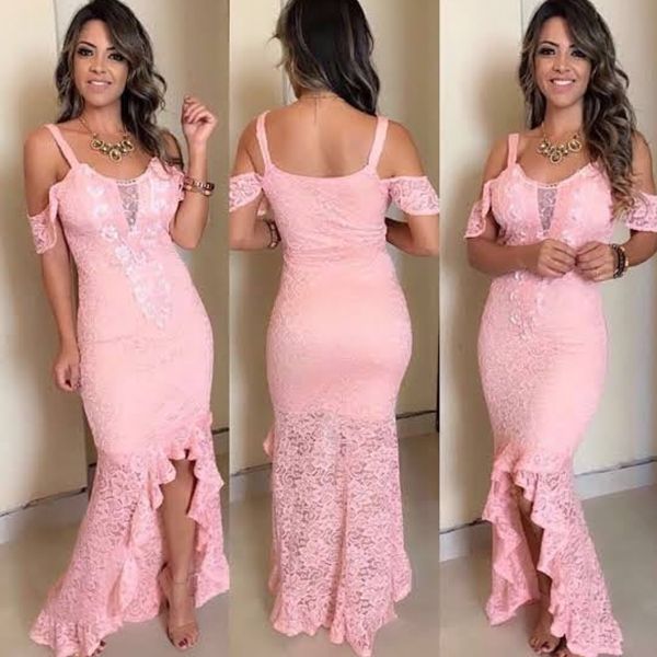 pink prom dresses 2020 sweetheart neckline lace front slit mermaid lace evening dresses gowns, White;black
pink prom dresses 2020 sweetheart neckline lace front slit mermaid lace evening dresses gowns, White;black