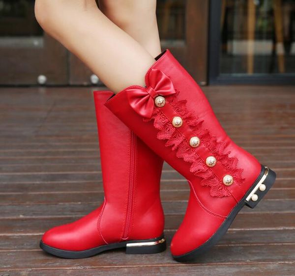 autumn new winter new children boots girls pu leather boots fashion girl high children princess girls shoes size 26-36, Black;grey
autumn new winter new children boots girls pu leather boots fashion girl high children princess girls shoes size 26-36, Black;grey