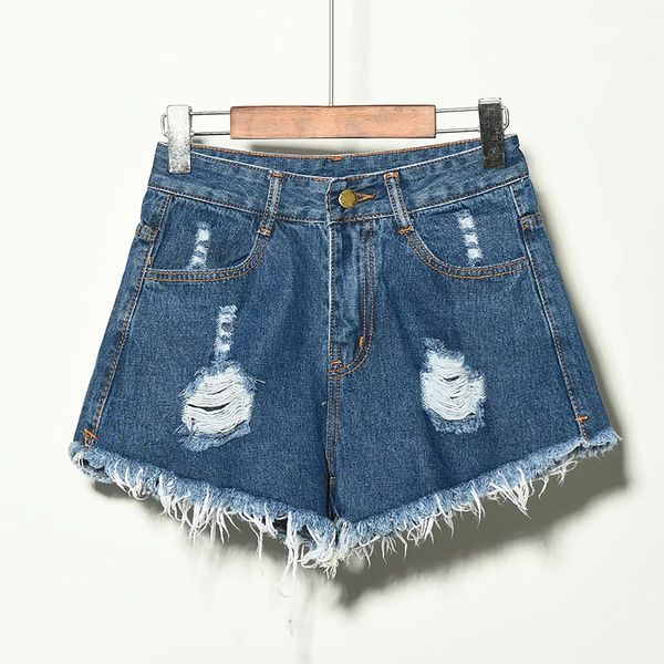 fashion irregular shredded denim shorts women summer slim casual cuffed high waist jeans shorts street wear female clothes, Blue
fashion irregular shredded denim shorts women summer slim casual cuffed high waist jeans shorts street wear female clothes, Blue