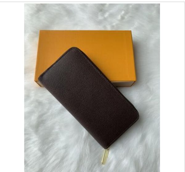 

2019 Hot zippy wallet High quality PU Leather Fashion tiger snake designer clutch famous brand clutch water ripple wallet no box S6
