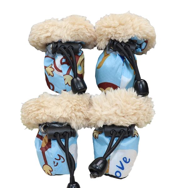 4pcs/set winter anti-slip rain snow boots footwear with fleece liner waterproof rain boots pet shoes chihuahua yorkshire *
4pcs/set winter anti-slip rain snow boots footwear with fleece liner waterproof rain boots pet shoes chihuahua yorkshire *