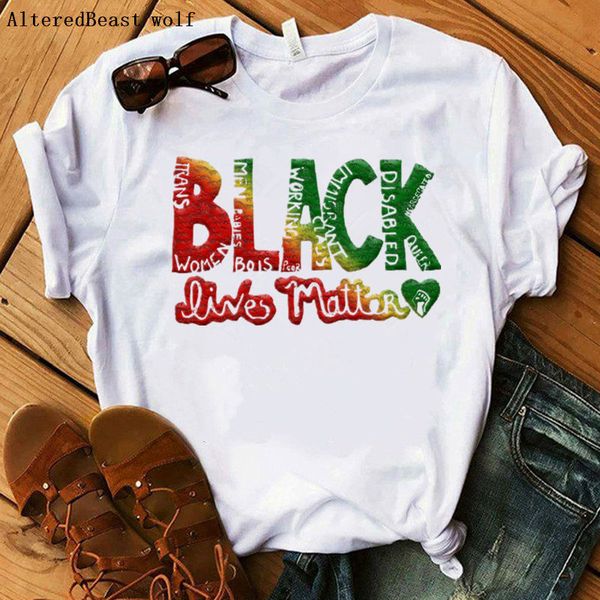 black lives matter women's t-shirt 2020 white summer clothes t shirt casual womens tee shirts shirts graphic clothes
black lives matter women's t-shirt 2020 white summer clothes t shirt casual womens tee shirts shirts graphic clothes