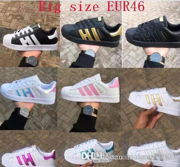 big size eur36-45 fashion men casual shoes superstar female sneakers women zapatillas deportivas mujer lovers sapatos femininos, Black
big size eur36-45 fashion men casual shoes superstar female sneakers women zapatillas deportivas mujer lovers sapatos femininos, Black