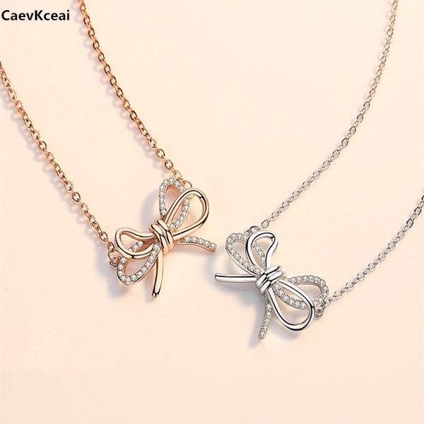 caevkceai rose gold polished bow pendant for women gift europe fine jewelry classic 100% real 925 sterling silver necklace 
caevkceai rose gold polished bow pendant for women gift europe fine jewelry classic 100% real 925 sterling silver necklace