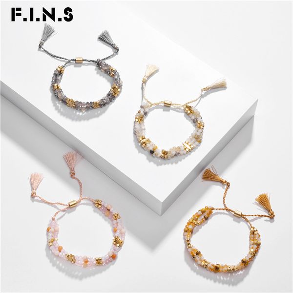 f.i.n.s layered handmade beaded bracelets with tassel stackable multi strand natural stone charm adjustable bracelet for women, Golden;silver
f.i.n.s layered handmade beaded bracelets with tassel stackable multi strand natural stone charm adjustable bracelet for women, Golden;silver