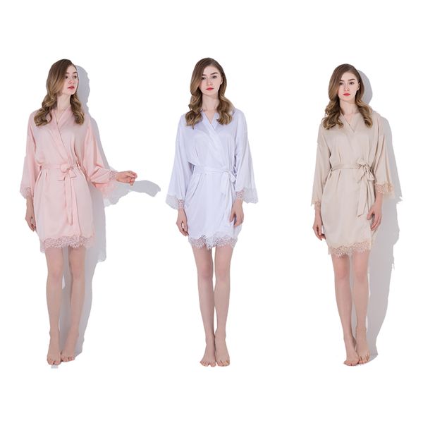 yuxinbridal 2019 new lace silk bride bridesmaid robes sleepwear robe for bridal lingerie bathrobe silk robes for women, Black;red
yuxinbridal 2019 new lace silk bride bridesmaid robes sleepwear robe for bridal lingerie bathrobe silk robes for women, Black;red