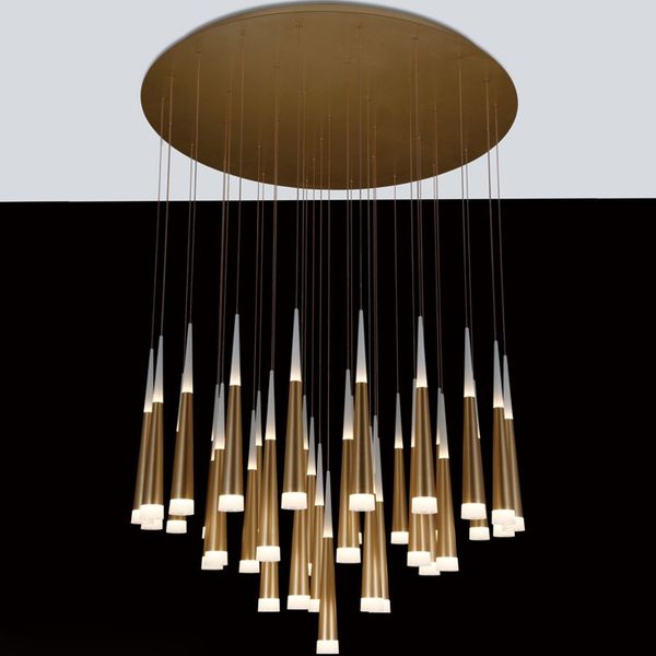 modern led chandelier for living room long staircase hanging lighting fixture gold/silver home lustre ups
modern led chandelier for living room long staircase hanging lighting fixture gold/silver home lustre ups