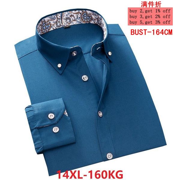 large size men's formal business casual large size 12xl 13x 14xl long-sleeved lapel flowers single-breasted dark blue, White;black
large size men's formal business casual large size 12xl 13x 14xl long-sleeved lapel flowers single-breasted dark blue, White;black