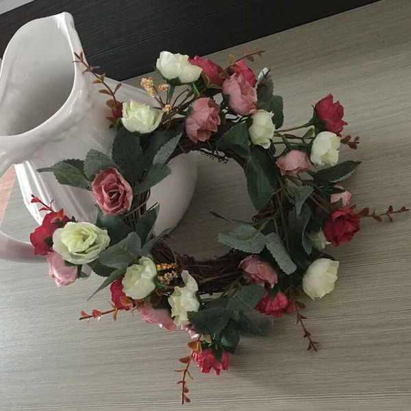 diy crafts artificial cotton rose tulip wreath door hanging wall window decoration wreath holiday festival wedding decor
diy crafts artificial cotton rose tulip wreath door hanging wall window decoration wreath holiday festival wedding decor