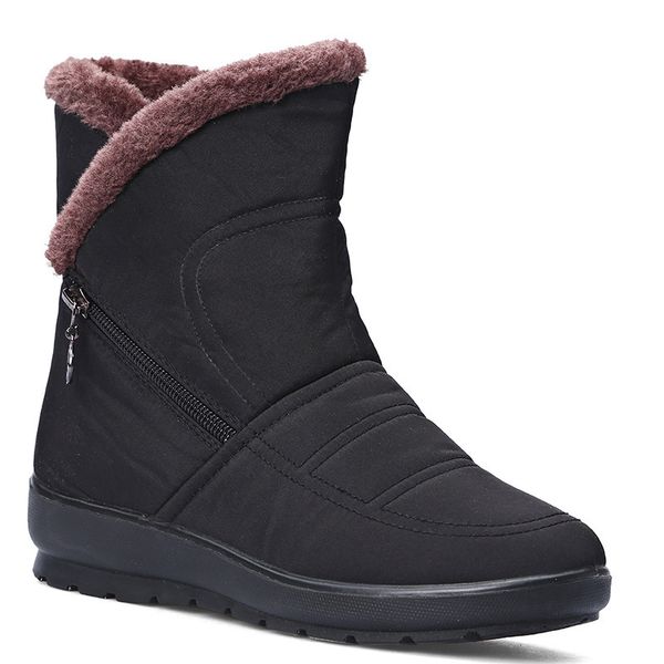 2019 plus size winter boots female women boots winter shoes woman snow with plush inside botas mujer waterproof, Black
2019 plus size winter boots female women boots winter shoes woman snow with plush inside botas mujer waterproof, Black