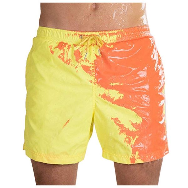color-changing beach shorts men quick dry swimwear beach pants warm color discoloration shorts swimming surfing board shorts, White;black
color-changing beach shorts men quick dry swimwear beach pants warm color discoloration shorts swimming surfing board shorts, White;black
