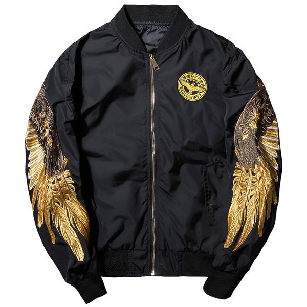 tang 2019 new spring autumn men jackets black army green embroidery bomber jacket men streetwear brand-clothing flight jacket, Black;brown
tang 2019 new spring autumn men jackets black army green embroidery bomber jacket men streetwear brand-clothing flight jacket, Black;brown