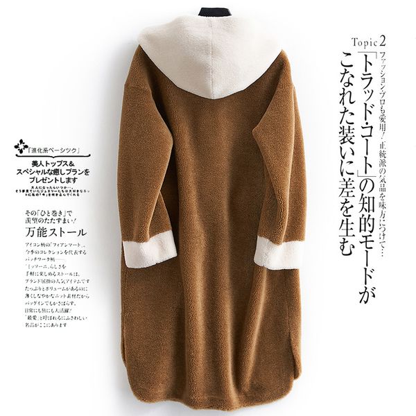 real fur coat 100% wool jacket autumn winter coat women clothes 2020 korean vintage sheep shearling abrigo mujer zt3631, Black
real fur coat 100% wool jacket autumn winter coat women clothes 2020 korean vintage sheep shearling abrigo mujer zt3631, Black