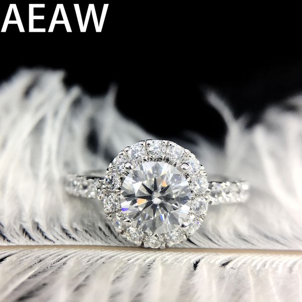 solid 14k white gold 1.5ctw 6.5mm centre round cut df engagement ring anniversary ring ring for women s200110, Slivery;golden
solid 14k white gold 1.5ctw 6.5mm centre round cut df engagement ring anniversary ring ring for women s200110, Slivery;golden