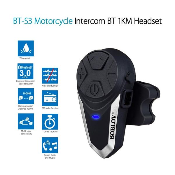 multi bt-s3 motorcycle helmet intercom & radio 1000m bluetooth interphone handswaterproof fm mp3 gps
multi bt-s3 motorcycle helmet intercom & radio 1000m bluetooth interphone handswaterproof fm mp3 gps