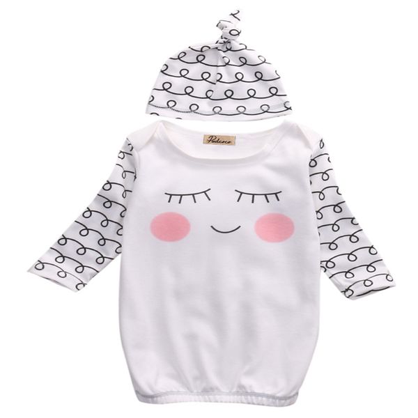 cut newborn baby clothes sleepy eyes+rosy cheeks baby gown hat infant newborn coming home sleepwear sleeping bags, Blue;red
cut newborn baby clothes sleepy eyes+rosy cheeks baby gown hat infant newborn coming home sleepwear sleeping bags, Blue;red