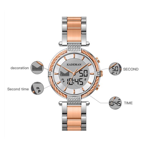 quartz style k9080 elegant kademan relogio digital feminno lcd and screen women waterproof business new fashion watch bnpeb, Slivery;brown
quartz style k9080 elegant kademan relogio digital feminno lcd and screen women waterproof business new fashion watch bnpeb, Slivery;brown