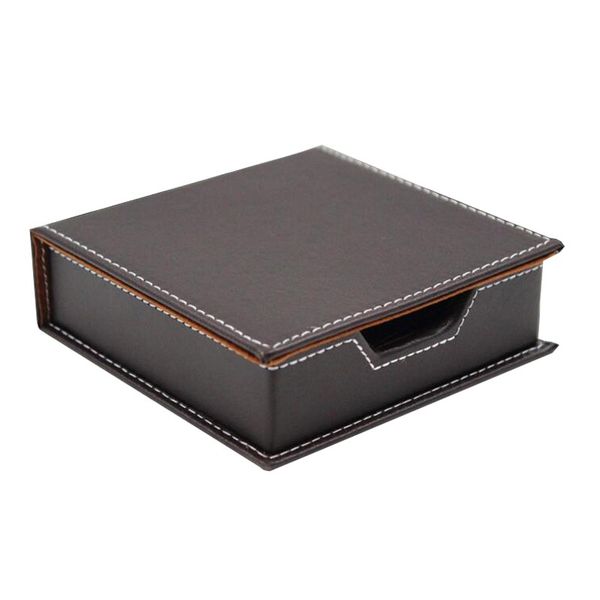 new-leather memo box office school supplies desk accessories organizer card holder note holder sticky note storage box
new-leather memo box office school supplies desk accessories organizer card holder note holder sticky note storage box