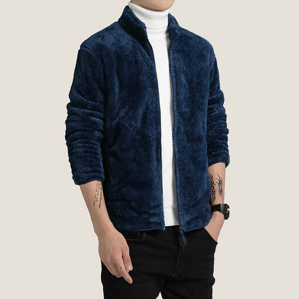 boys thick men double face velvet stand collar warm dark blue jacket youth male fluffy coat autumn winter casual windbreaker 3xl, Black;brown
boys thick men double face velvet stand collar warm dark blue jacket youth male fluffy coat autumn winter casual windbreaker 3xl, Black;brown