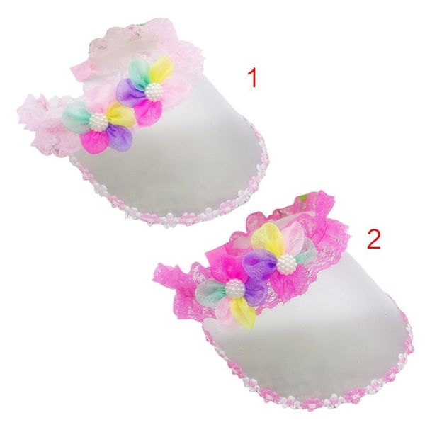 princess girl summer transparent pvc wide brim clip-on sun hat ruffle lace imitation pearl rainbow flower empty baseball cap, Yellow
princess girl summer transparent pvc wide brim clip-on sun hat ruffle lace imitation pearl rainbow flower empty baseball cap, Yellow