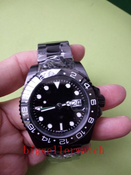 new mens sports watch gmt series 116710 black dial ceramic bezel sapphire glass automatic mechanical mens watch, Slivery;brown
new mens sports watch gmt series 116710 black dial ceramic bezel sapphire glass automatic mechanical mens watch, Slivery;brown