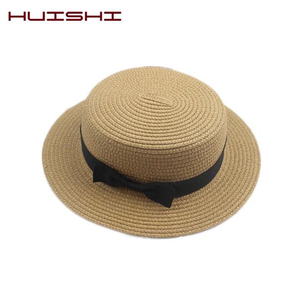 huishi hat straw colorful bowtie parent-child beach cap ladies fashion flat brim summer straw panama cap women girls sun hat, Blue;gray
huishi hat straw colorful bowtie parent-child beach cap ladies fashion flat brim summer straw panama cap women girls sun hat, Blue;gray