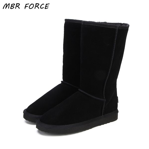 mbr force snow boots women fashion genuine leather australia classic women's high boot winter women snow shoes mx190805, Black
mbr force snow boots women fashion genuine leather australia classic women's high boot winter women snow shoes mx190805, Black