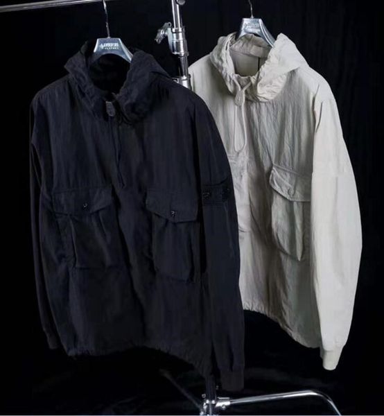19ss mens designer hoodie ghost piece smock/anorak cotton nylon tela pullover jacket men women coats fashion outerwear a0a, Black;brown
19ss mens designer hoodie ghost piece smock/anorak cotton nylon tela pullover jacket men women coats fashion outerwear a0a, Black;brown