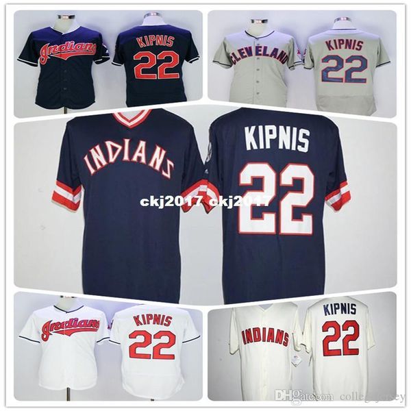 2016 men's #22 jason kipnis home alternate flexbase stitched retro jerseys white black gray, Blue;black
2016 men's #22 jason kipnis home alternate flexbase stitched retro jerseys white black gray, Blue;black