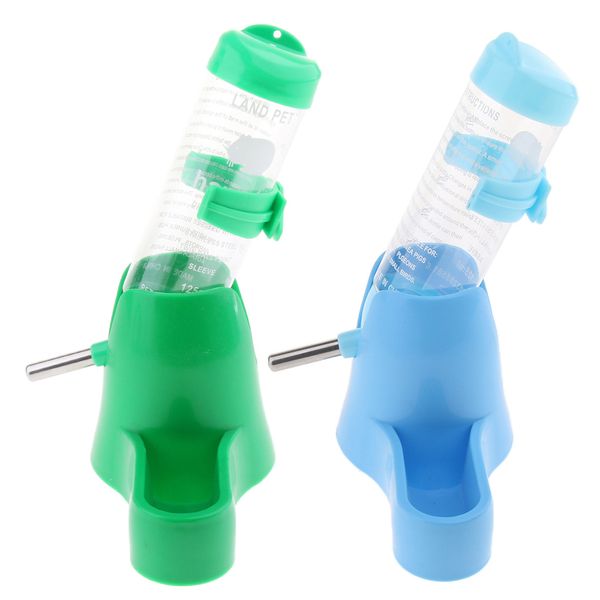 2pcs 3 in 1 (125ml) hamsters water bottle drinking feeder dispenser with food container base
2pcs 3 in 1 (125ml) hamsters water bottle drinking feeder dispenser with food container base