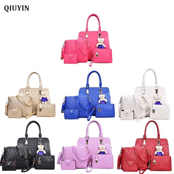qiuyin 4pcs women bags 2020 new pattern leather handbag tote purse shoulder bag ladies small clutches crossbody bag
qiuyin 4pcs women bags 2020 new pattern leather handbag tote purse shoulder bag ladies small clutches crossbody bag