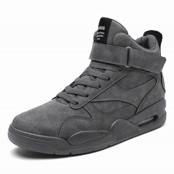 high shoes men leather sneakers men black grey comfortable suede shoe chaussure homme sport fashion british style shoes
high shoes men leather sneakers men black grey comfortable suede shoe chaussure homme sport fashion british style shoes