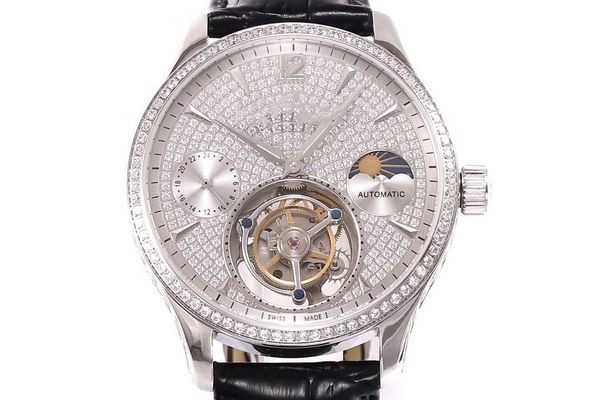 full leather star watch complex features real 3310 manual watchband quality diamond sapphire mirror high crime flywheel watch swkut, Slivery;brown
full leather star watch complex features real 3310 manual watchband quality diamond sapphire mirror high crime flywheel watch swkut, Slivery;brown