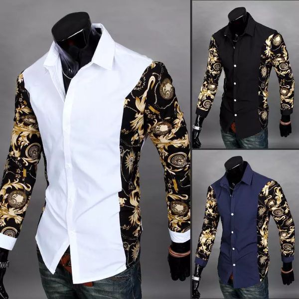 whole new 2018 black and gold dress shirts baroque printed white shirt men summer outfits camisas slim fit chemise clot1820522, White;black
whole new 2018 black and gold dress shirts baroque printed white shirt men summer outfits camisas slim fit chemise clot1820522, White;black