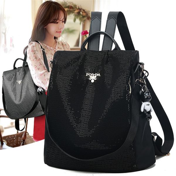 2019 women anti-theft waterproof oxford backpack travel rucksack shoulder bag ladies sequins cute pendant backpacks
2019 women anti-theft waterproof oxford backpack travel rucksack shoulder bag ladies sequins cute pendant backpacks