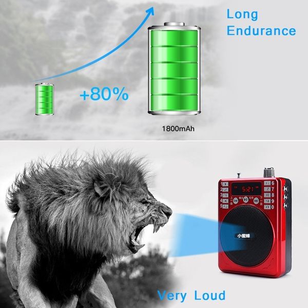 portable voice amplifier loudspeaker fm radio tf mp3 player for teacher training l41f
portable voice amplifier loudspeaker fm radio tf mp3 player for teacher training l41f