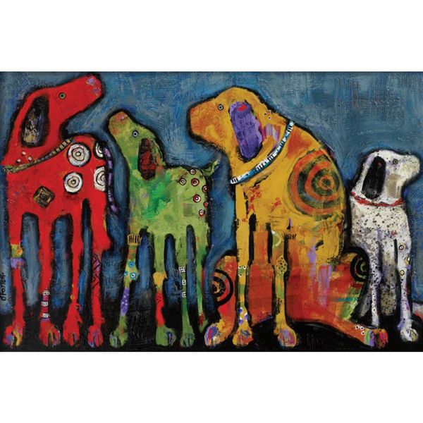canvas art dogs oil paintings friends abstract painting artwork animal 100% handmade modern picture for living room christmas gift
canvas art dogs oil paintings friends abstract painting artwork animal 100% handmade modern picture for living room christmas gift