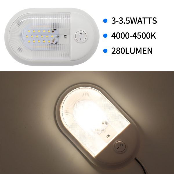 kkmoon 12v led ceiling light single dome lamp car lamp interior reading way ceiling light dome for rv camper trailer marine
kkmoon 12v led ceiling light single dome lamp car lamp interior reading way ceiling light dome for rv camper trailer marine