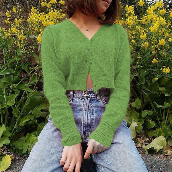 korean style knitted cropped cardigan sweater women streetwear casual single breasted long sleeve sweaters winter autumn 2019, White
korean style knitted cropped cardigan sweater women streetwear casual single breasted long sleeve sweaters winter autumn 2019, White