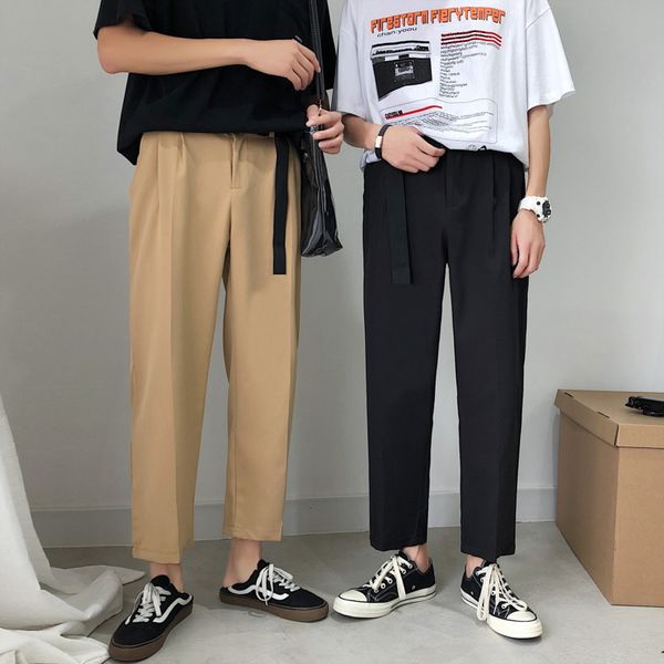 dress men new england style gentleman trousers casual favorite suit fashion business formal occasion slim pants with belt, Black
dress men new england style gentleman trousers casual favorite suit fashion business formal occasion slim pants with belt, Black