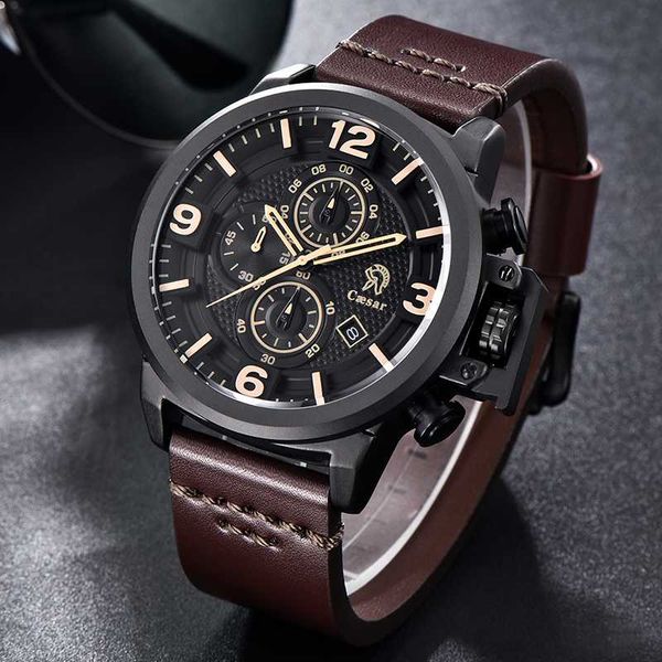 ocysa leather strap gold fashion quartz sports men chronograph mens watches brand wristwatch watch man 2020, Slivery;brown
ocysa leather strap gold fashion quartz sports men chronograph mens watches brand wristwatch watch man 2020, Slivery;brown