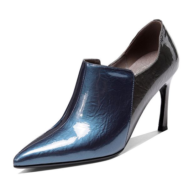 side zipper elegant women pumps shallow high heels shoes female spring dancing shoes woman genuine cow patent leather, Black
side zipper elegant women pumps shallow high heels shoes female spring dancing shoes woman genuine cow patent leather, Black