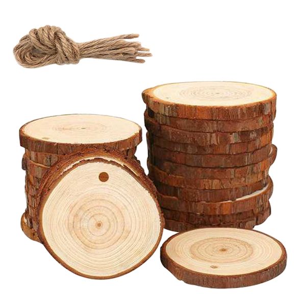 50pcs natural wood ломтики craft wood kit неполные просверленный с отверстием деревянных circles отлично подходит для искусства и ремесла ро
50pcs natural wood ломтики craft wood kit неполные просверленный с отверстием деревянных circles отлично подходит для искусства и ремесла ро