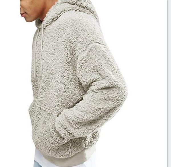 plush fleece winter mens hoodies fashion mens solid color printed casual homme hooded clothing, Black
plush fleece winter mens hoodies fashion mens solid color printed casual homme hooded clothing, Black