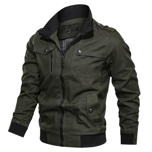 2020 new men's bomber jacket spring and autumn pilot jacket tactical zipper men motorcycle, Black;brown
2020 new men's bomber jacket spring and autumn pilot jacket tactical zipper men motorcycle, Black;brown