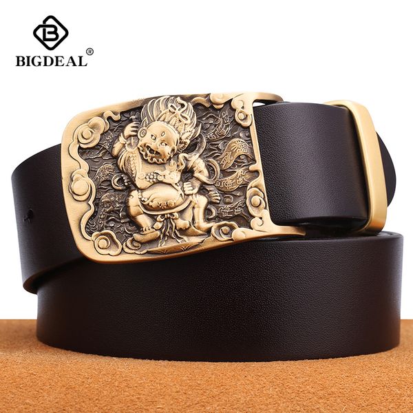 brand belt cowhide genuine leather belt for men strap male smooth buckle vintage jeans cowboy casual designer new, Black;brown
brand belt cowhide genuine leather belt for men strap male smooth buckle vintage jeans cowboy casual designer new, Black;brown