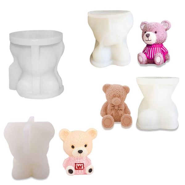 3d cute baby bear craft art silicone soap candle tray resin casting silicone craft molds handmade art diy tool
3d cute baby bear craft art silicone soap candle tray resin casting silicone craft molds handmade art diy tool